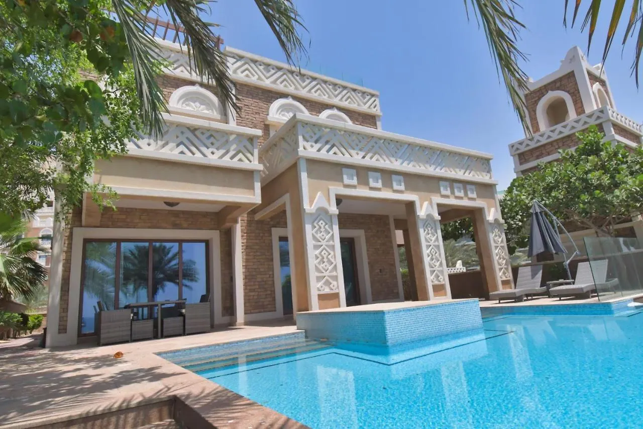 Amazing Villa Palm Jumeirah See View 5 Room Private Pool Дубай